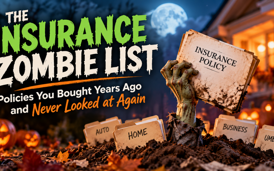 auto, home, business, life, umbrella, graveyard, hand, pumpkin